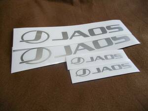 J Mark JAOS cutting letter sticker 2 sheets 