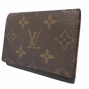 1円〜★LOUIS VUITTON ルイヴィトン アンヴェロップ カルトドゥヴィジット モノグラム M62920 カードケース パスケース 名刺入れ