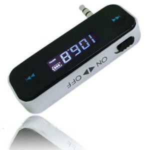 A0876　液晶3.5 mm音楽ラジオ車のmp3プレーヤーワイヤレスfmトランスミッターbluetooth用ipod用ipad用iphone 4 4 s 5 transmisor fm p15