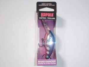 ラパラ　④　シャッドダンサー　SDD5　BFL　未使用品（SHAD DANCER、シャッドラップ、ファットラップ）