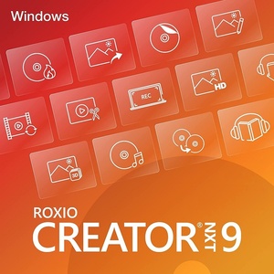 Roxio Creator NXT 9 CD&DVDディスク作成／動画&音楽編集・変換ソフト AfterShot 3収録 デジタルマルチメディアスイート ダウンロード版
