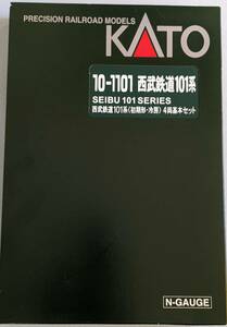 KATO Nゲージ　西武鉄道　101系初期型　旧塗装　未走行　中古品