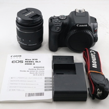 Canon デジタル一眼レフカメラ EOS Kiss X10 標準ズームキット ブラック _画像1