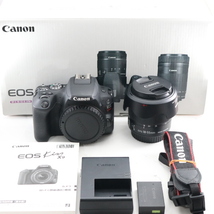 Canon デジタル一眼レフカメラ EOS Kiss X9 ブラック レンズキット EF-S18-55 F4 STM_画像1