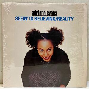 AB131403▲US盤 adriana evans/Seein' Is Believing/Reality 12インチレコード エイドリアナ・エヴァンズ/MARY STALLINGS/SOUL/R&B