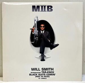AB133403▲US盤 WILL SMITH/black suits comin'(Nod Ya Head) 12インチレコード 映画メインブラック２/ TR-Knox/MIB2/ウィルスミス