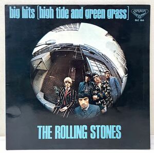 AB35403▲国内盤 The Rolling Stones/big hits(High Tide And Green Grass) LPレコード ローリングストーンズ/SLC-166