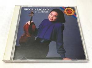 AB99403▲送料無料 MIDORI/PAGANINI CD 五嶋みどり/ヴァイオリン/カプリース全24曲