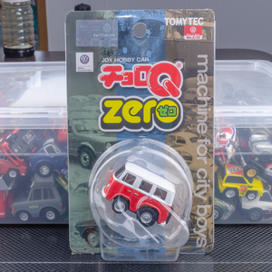 5台～送料無料 箱付 新品 チョロQ ZERO Z-35a フォルクスワーゲン マイクロバス 赤白 VW ゼロ チョロQZERO CHORO-Q EMDT