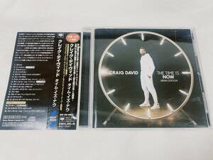 【06】帯付き CD CRAIG DAVID THE TIME IS NOW クレイグ・デイヴィッド タイム・イズ・ナウ JAPAN EDITION