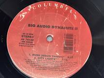 【08】LPレコード Big Audio Dynamite (BAD) / Rush Dance (Stussyデザイン)_画像5