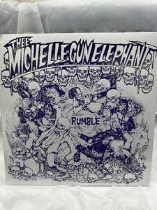 【08】LPレコード Thee Michelle Gun Elephant/ミッシェル・ガン・エレファント [RUMBLE] 邦楽 バンド