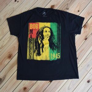 USA古着 ボブマーリー Bob Marley Tシャツ Lサイズ 美品 Zion レゲエ ラスタ ウェイラーズ 1945 ジャマイカ マリファナ ガンジャ T0111