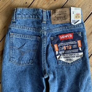 新品 リーバイス Levi‘s デニムパンツ キッズ 8サイズ ジーンズ ストレート 子供 ヤング 8歳 ボーイ ガール パンツ タグ付き未使用 P1309の画像1