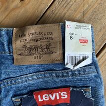 新品 リーバイス Levi‘s デニムパンツ キッズ 8サイズ ジーンズ ストレート 子供 ヤング 8歳 ボーイ ガール パンツ タグ付き未使用 P1309_画像4