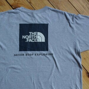 USA古着 ノースフェイス The North Face Tシャツ メンズ XLサイズ ビックブランドロゴ アウトドア キャンプ 登山 アメリカ仕入 T1411