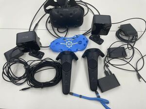 値下げ　HTC VIVE　VRゴーグル コントローラー ベースステーション フルセット