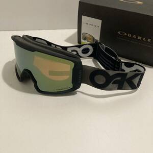 23-24 日本 正規 新品 OAKLEY ゴーグル LINE MINER M B1B Jade Fog PRIZM Sage Gold オークリー ラインマイナー ジェイド サージ OO7093-84