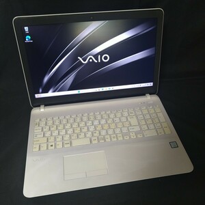 即戦力 超高速7秒起動 16GB 第7世代Corei7 SSD1TB Windows11Home VAIO社製 VAIO S15 VJS152C11N フルHD Blu-ray VAIOアプリ 人気のホワイト