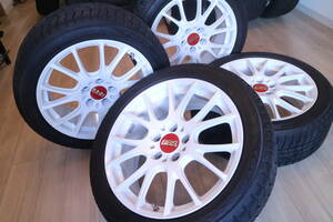 BBS RE 18×7.5J　5-114.3 +45　と　TOYO TRANPATH TX studless 215/50R18　の　４本セット