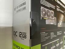 【新品未開封】ASUS NVIDIA GeForce RTX 4070 Ti 搭載 ビデオカード OC edition 12GB GDDR6X TUF-RTX4070TI-O12G-GAMING_画像4