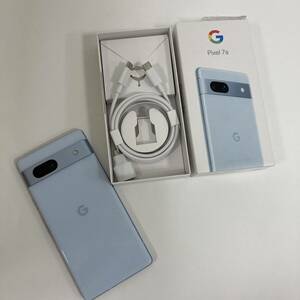 #10517 Google pixel 7a 本体 6.1インチ　128GB sea シー 水色 グーグルピクセル 7a 本体 アンドロイド スマートフォン 