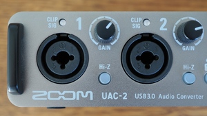 ZOOM UAC-2 USB3.0 Audio Converter ACアダプタ (AD-14) & USB-C変換アダプタ付属 【中古美品】