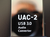ZOOM UAC-2 USB3.0 Audio Converter ACアダプタ (AD-14) & USB-C変換アダプタ付属 【中古美品】_画像5