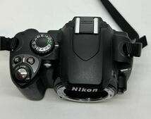 Nikon ニコン D40 デジタル一眼 / AF-S DX NIKKOR ED 18-55mm 1:3.5-5.6G II / AF-S DX NIKKOR ED 55-200mm 1:4-5.6G 【ANN111】_画像3