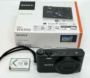 良品 SONY ソニー DSC-WX350 コンパクトデジタルカメラ 動作確認済【ANM111】