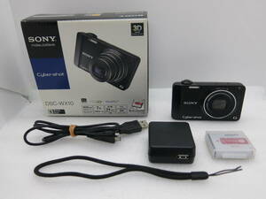 SONY Cyber Shot G DSC-WX10 デジタルカメラ SONY LENS G 2.4-5.9 / 4.28-30 【KNK046】