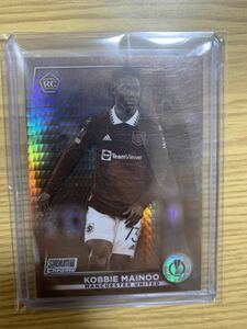 【大注目RC75シリ】2023 topps stadium club Chrome soccer KOBBIE MAINOO メイヌー Manchester UNITEDマンチェスターユナイテッド