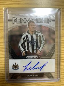 2024 panini prizm premier league soccer auto LEE BOWYER NEWCASTLE ニューカッスル