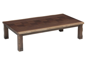 こたつテーブル コタツ 150センチ幅 長方形 コタツテーブル 新和風 和モダン ブラウン色 炬燵 暖卓 TATEYAMA