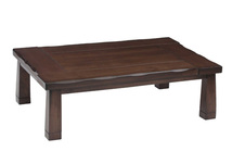 こたつテーブル コタツ 120センチ幅 長方形 コタツテーブル 新和風 和モダン ブラウン色 炬燵 暖卓 YASIRO_画像1