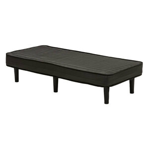  with mattress bed semi single Short size black color bonnet ru coil duckboard frame Flat type 