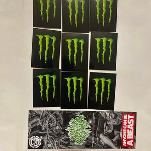 マキシマムザホルモン モンスターエナジーコラボ ローソン限定ステッカー等　新品未使用 クーポン割引きできます