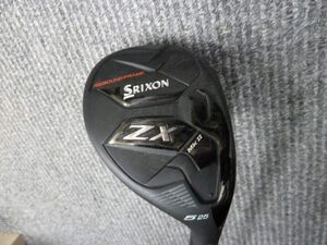 中古　ユーティリティ　ダンロップ　★　スリクソンZX Mk II HYBRID　★Diamana ZX II for HYBRID　FLEX/S　＃5　25°　SRIXON