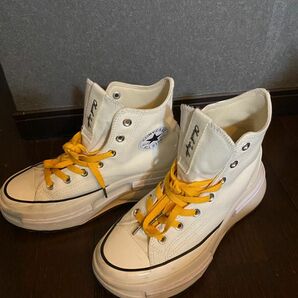 CONVERSE コンバース ハイカット 厚底　スニーカー　美品！　韓国限定！