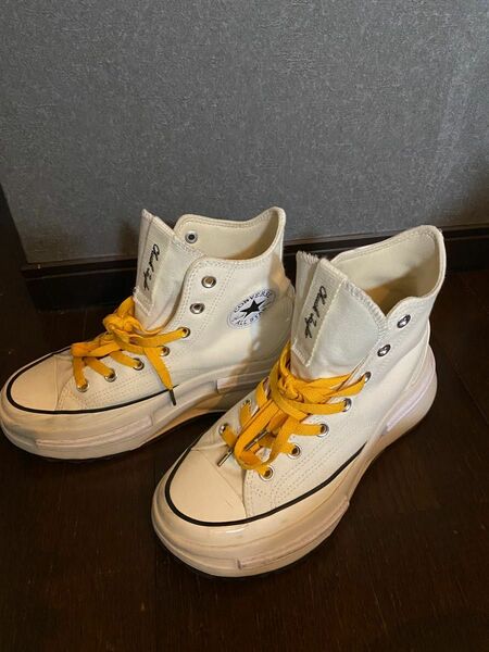 CONVERSE コンバース ハイカット 厚底　スニーカー　美品！　韓国限定！