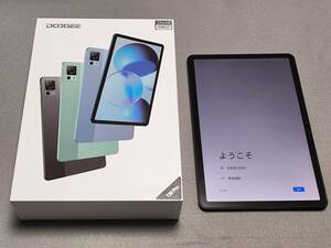 DOOGEE T30 Pro Helio G99 IPS 2.5K解像度1600×2560 11インチタブレット Android13 15GB+256GB 4G LTE Widevine L1 中古美品 送料無料！