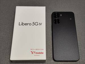 ZTE Libero 5G IV A302ZT ブラック 判定○ SIMフリー ワイモバイル スマホ 中古美品 おまけ付 送料無料！