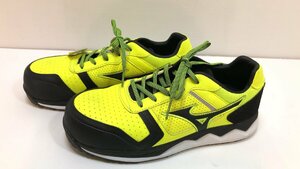 展示品 ミズノ 25.0cm 安全靴 ワークシューズ プロスニーカー ALMIGHTY オールマイティ HW11L ※元箱無し mizuno