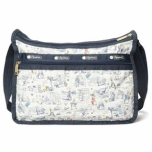 LeSportsac レスポートサック ×PETER RABBIT DELUXE EVERYDAY BAG 7507 U166 PETER'S TOILE DE JOUYの画像3