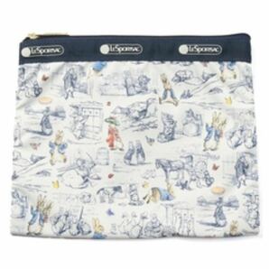 LeSportsac レスポートサック ×PETER RABBIT DELUXE EVERYDAY BAG 7507 U166 PETER'S TOILE DE JOUYの画像5