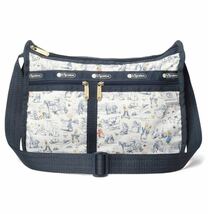 LeSportsac レスポートサック ×PETER RABBIT DELUXE EVERYDAY BAG 7507 U166 PETER'S TOILE DE JOUY_画像1