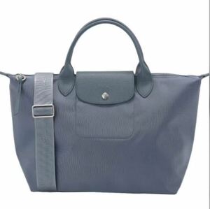 【新品】ロンシャン LONGCHAMP ル　プリアージュ　ネオ　2wayバッグM ノルディック　ブルー