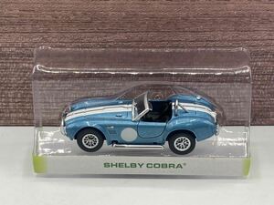 即決有★GREENLIGHT グリーンライト 1/64 Shelby Cobra 427 シェルビー コブラ 水色★ミニカー ルース