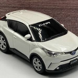 即決有★プルバックカー TOYOTA トヨタ C-HR CHR ホワイトパール パール 白 カラーサンプル ★ミニカーの画像3