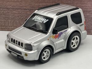 即決有★プルバックカー SUZUKI スズキ ジムニー ワイド Jimny シルバー 銀★ミニカー